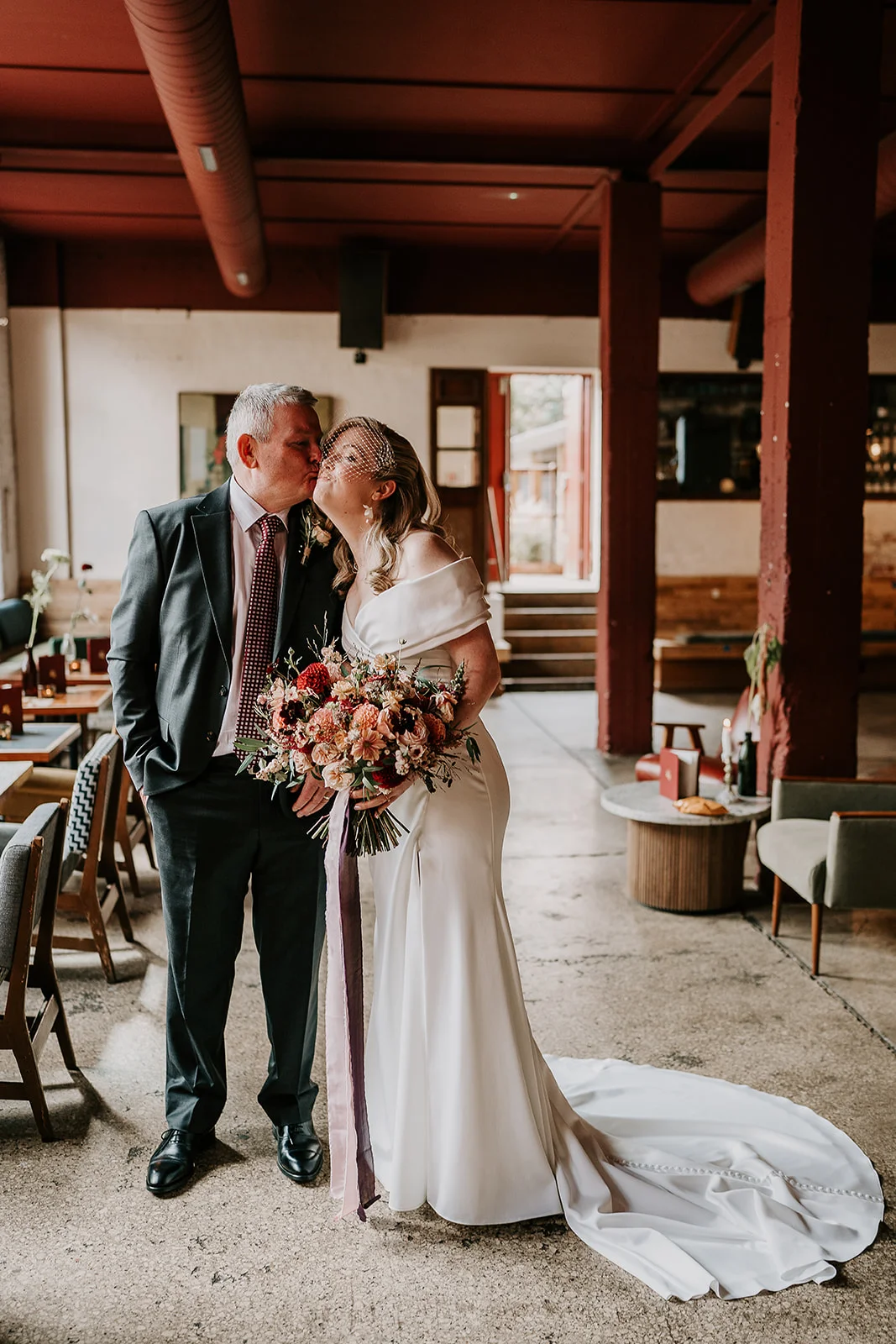 Bride and Father