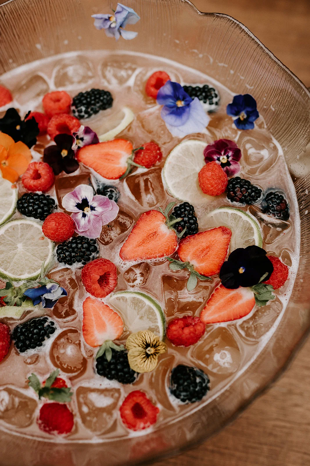 Colourful fruit punch