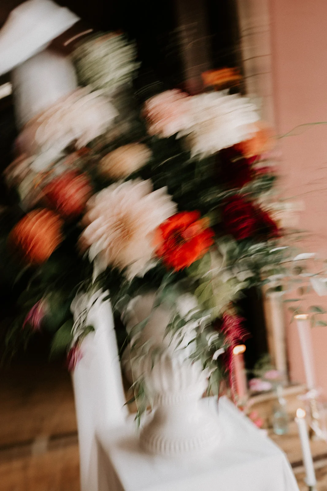 Beautiful blurry flowers