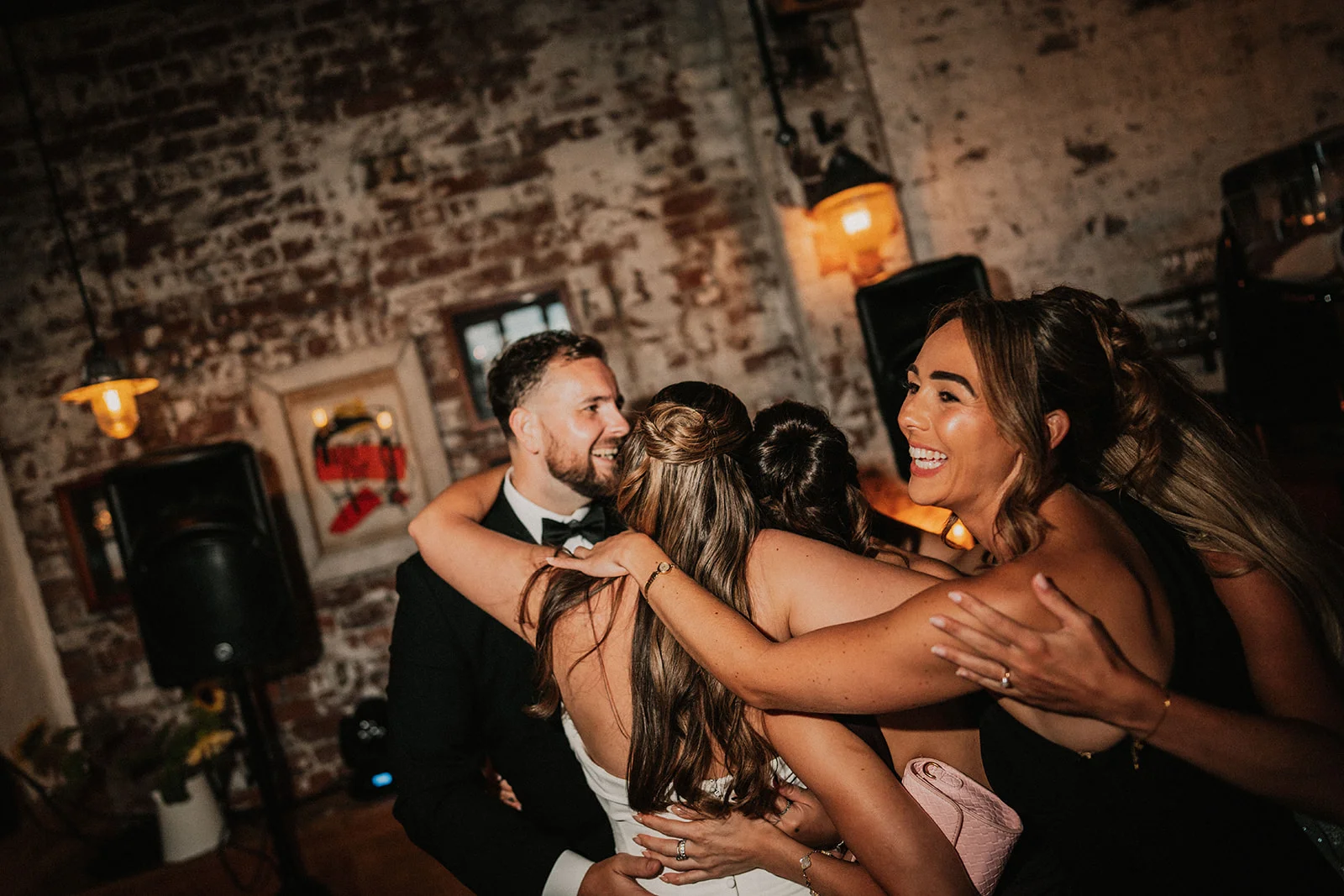 Celebrating with friends