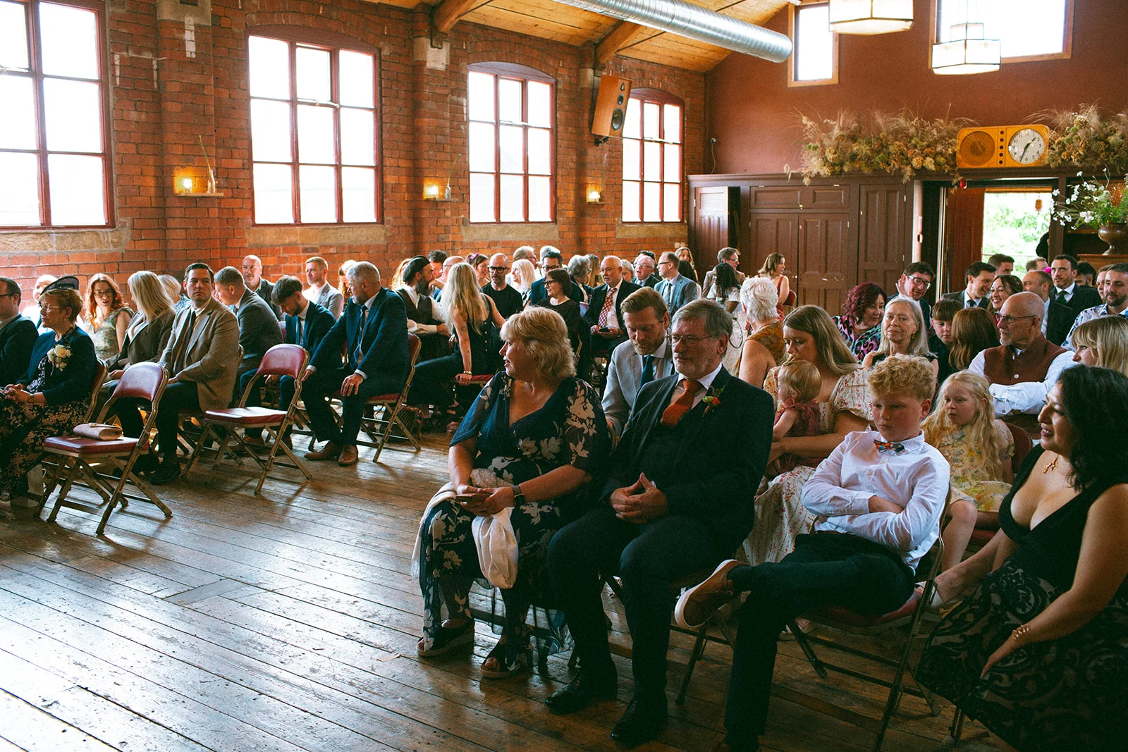 Waiting for the bride