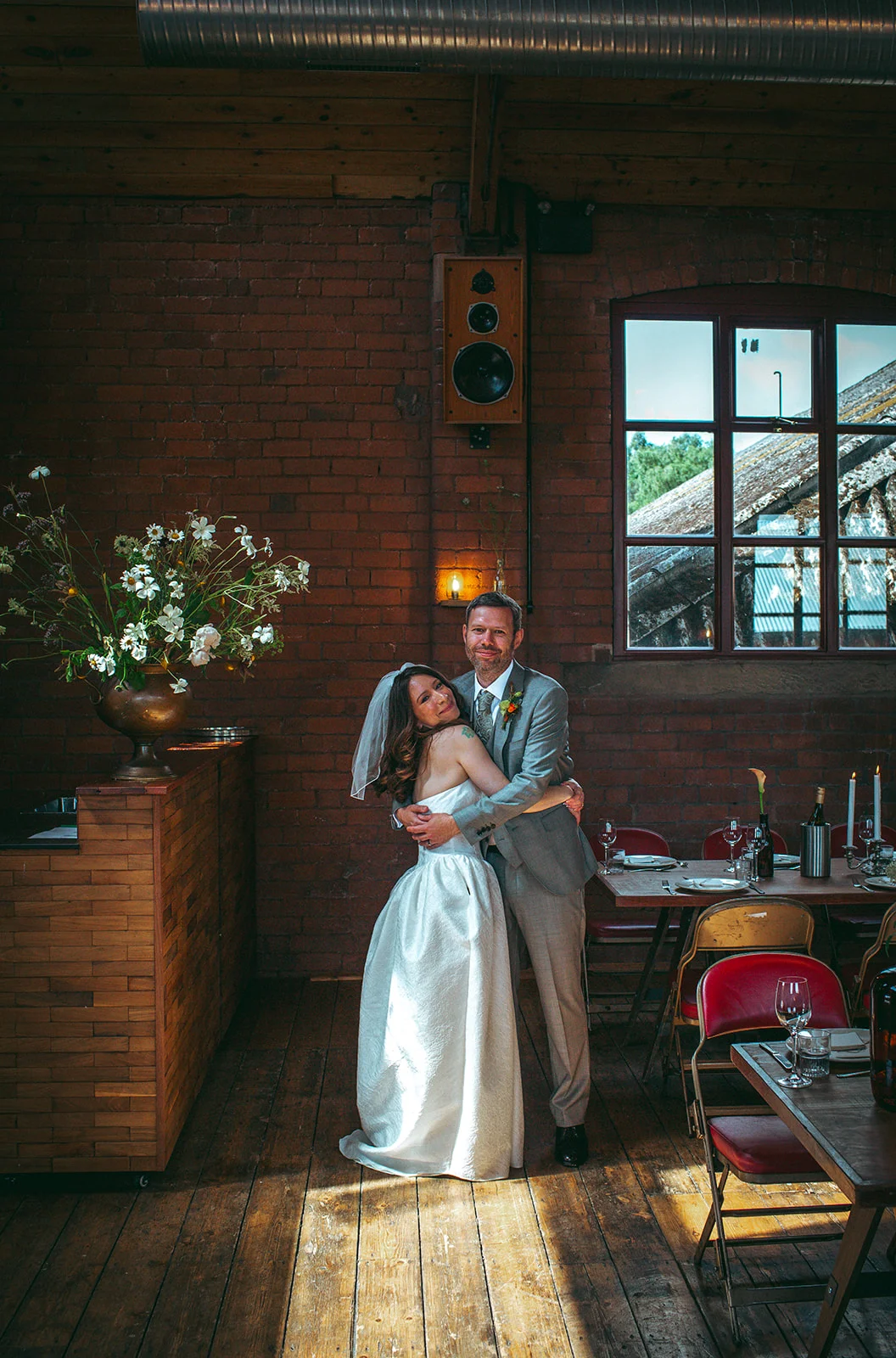 A moment before the wedding feast