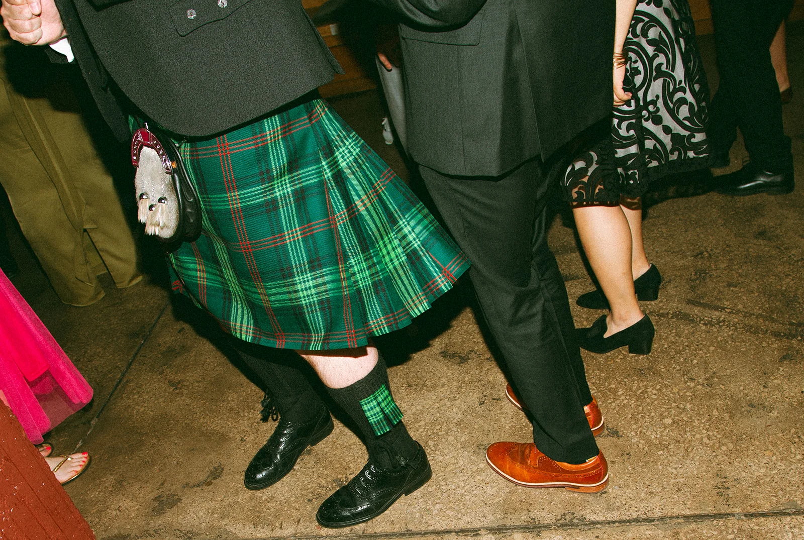 The kilt on the dancefloor