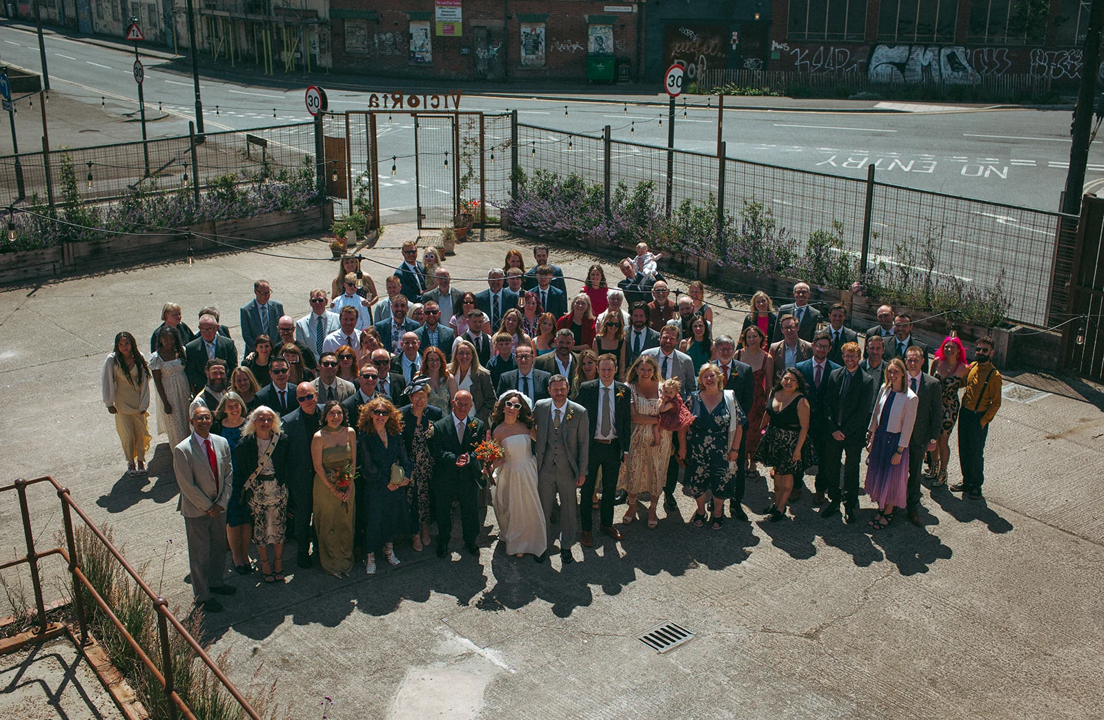 The wedding party