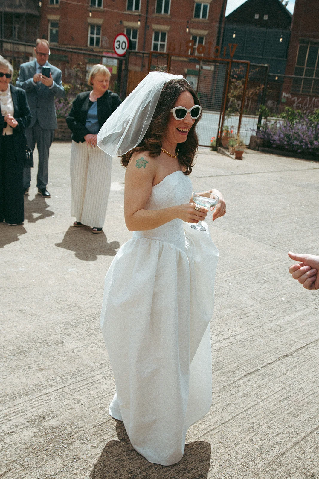 The very cool bride