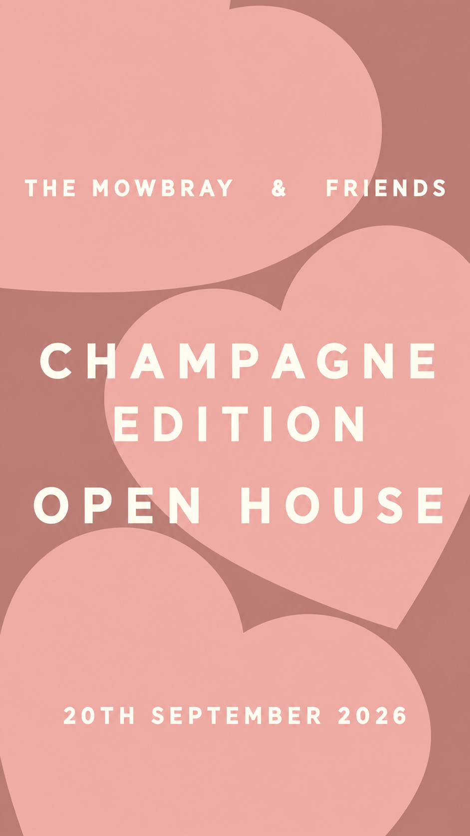  The Champagne Edition - The September Open House